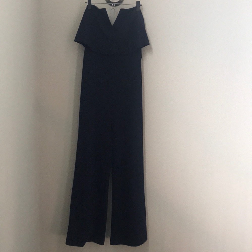 Lulus Power of Love Navy Jumpsuit